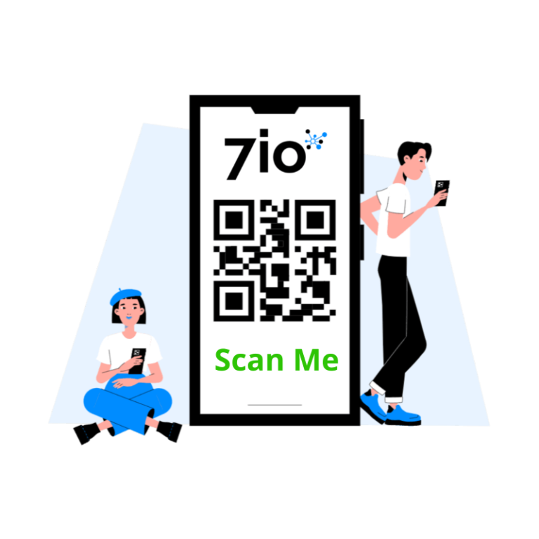 boy-girl-standing-besides-mobile-phone-with-QR-code